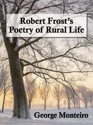 cover image of Robert Frost's Poetry of Rural Life